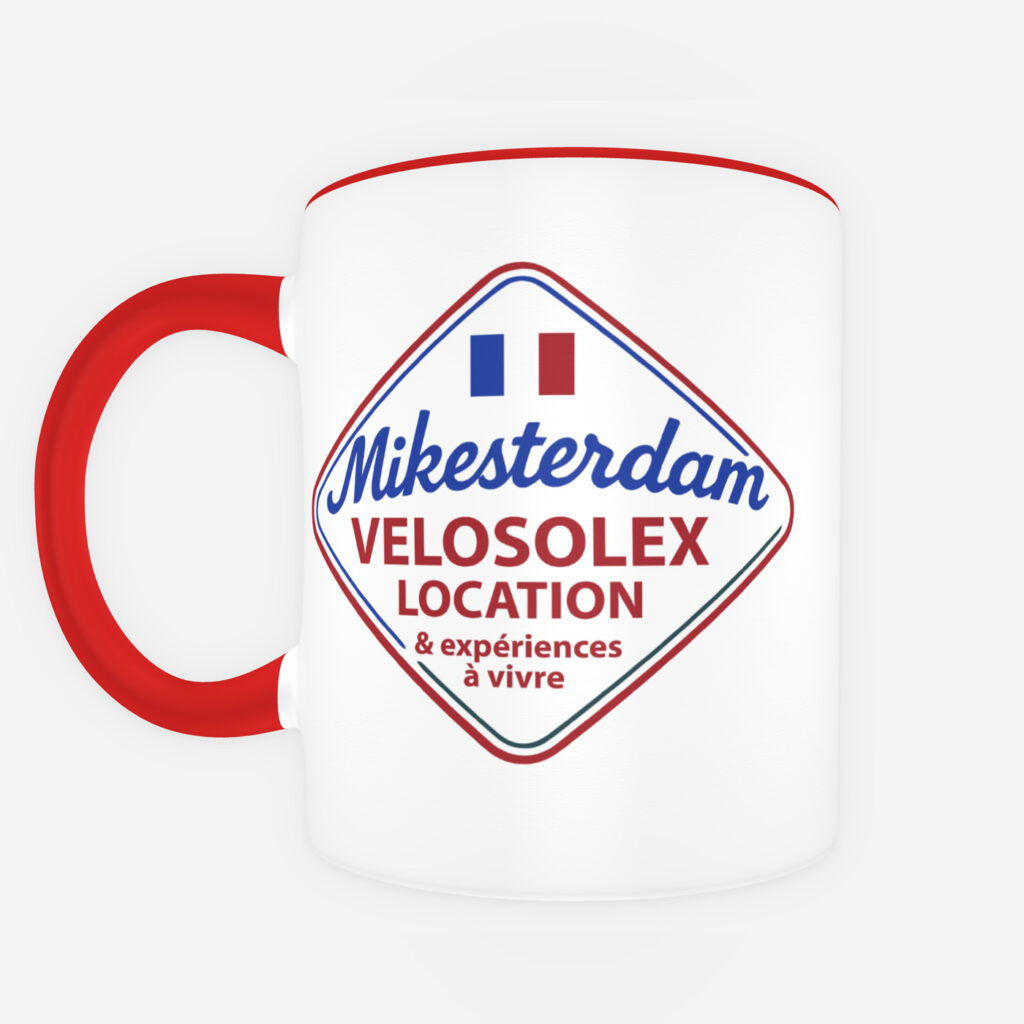 Mug Mikesterdam - bleu ou rouge